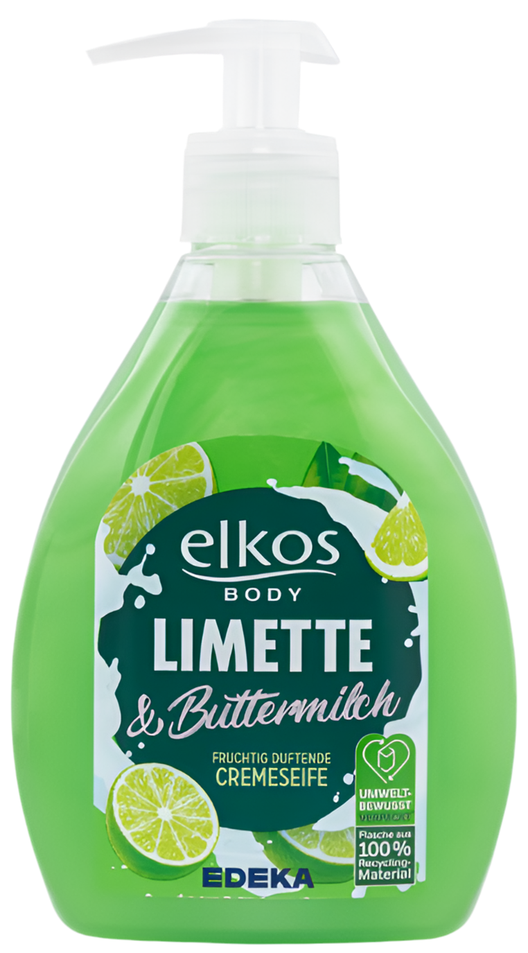 Elkos Limette & Buttermilch Mydło w Płynie 500 ml