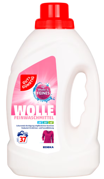 G&G Wolle Żel do Prania Wełny i Tkanin Delikatnych 1,5 l